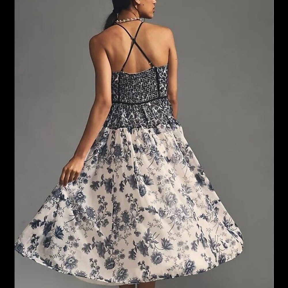 *By Anthropologie V-Neck Halter Dress - Picture 2 of 5